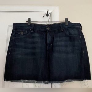 Jean skirt, mini